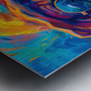 Happy Psychedelic Hippie 01 Metal print