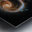 Space image Galaxy rose Metal print