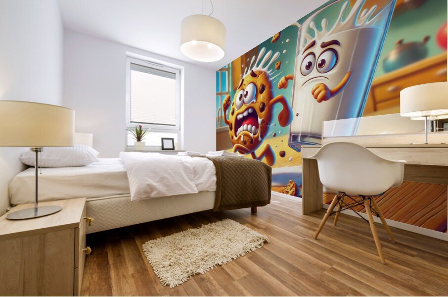 Great Cookie Escape Mural print