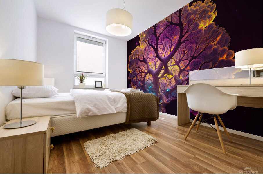 Fractal Tree 53 Mural print