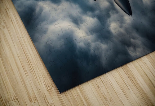 F16 Fighter Jet and Dramatic Clouds Matthias Hauser puzzle