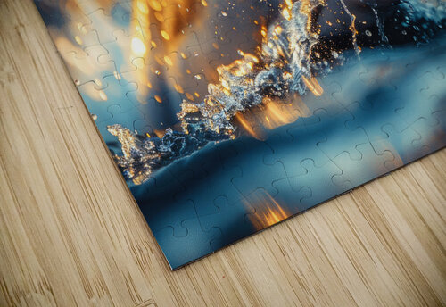 Dolphin 01 Warm Light Matthias Hauser puzzle