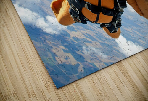 Skydiving Burger Feast Matthias Hauser puzzle
