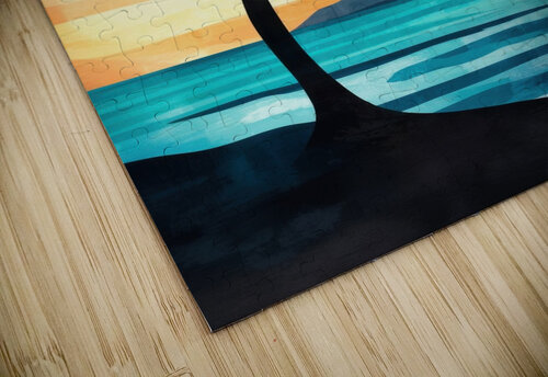 Tropical Tranquility - Ocean Sunset Matthias Hauser puzzle
