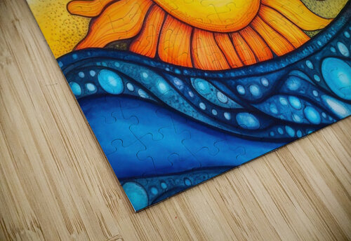 Sunrise Over the Waves Matthias Hauser puzzle