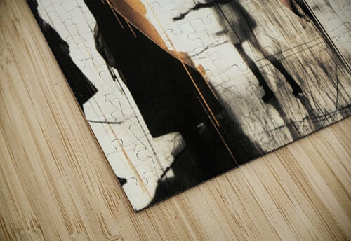 Silence Between Faces - Surreal Urban Reflection Matthias Hauser puzzle