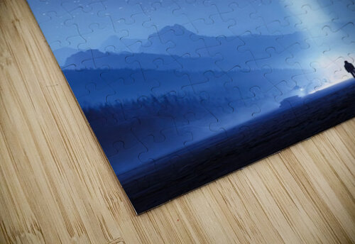 Alien Encounter Under Starry Sky Matthias Hauser puzzle