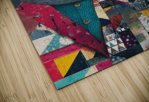 Polar Bear Duo Festive Patchwork Suits Matthias Hauser puzzle