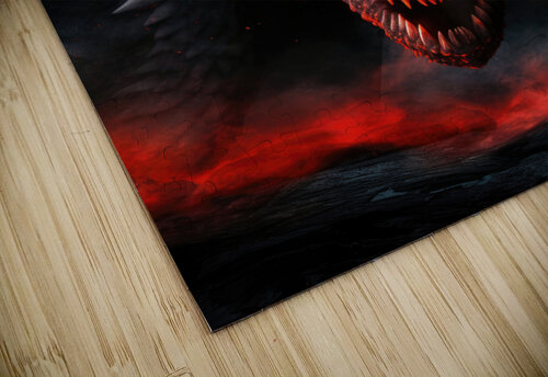 Dark Dragon Portrait 01 Matthias Hauser puzzle