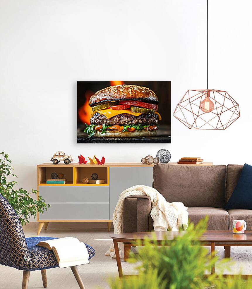 Tasty Perfect Burger Reproduction