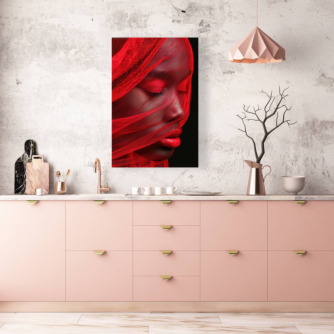 Red 02 Radiant Elegance Reproduction