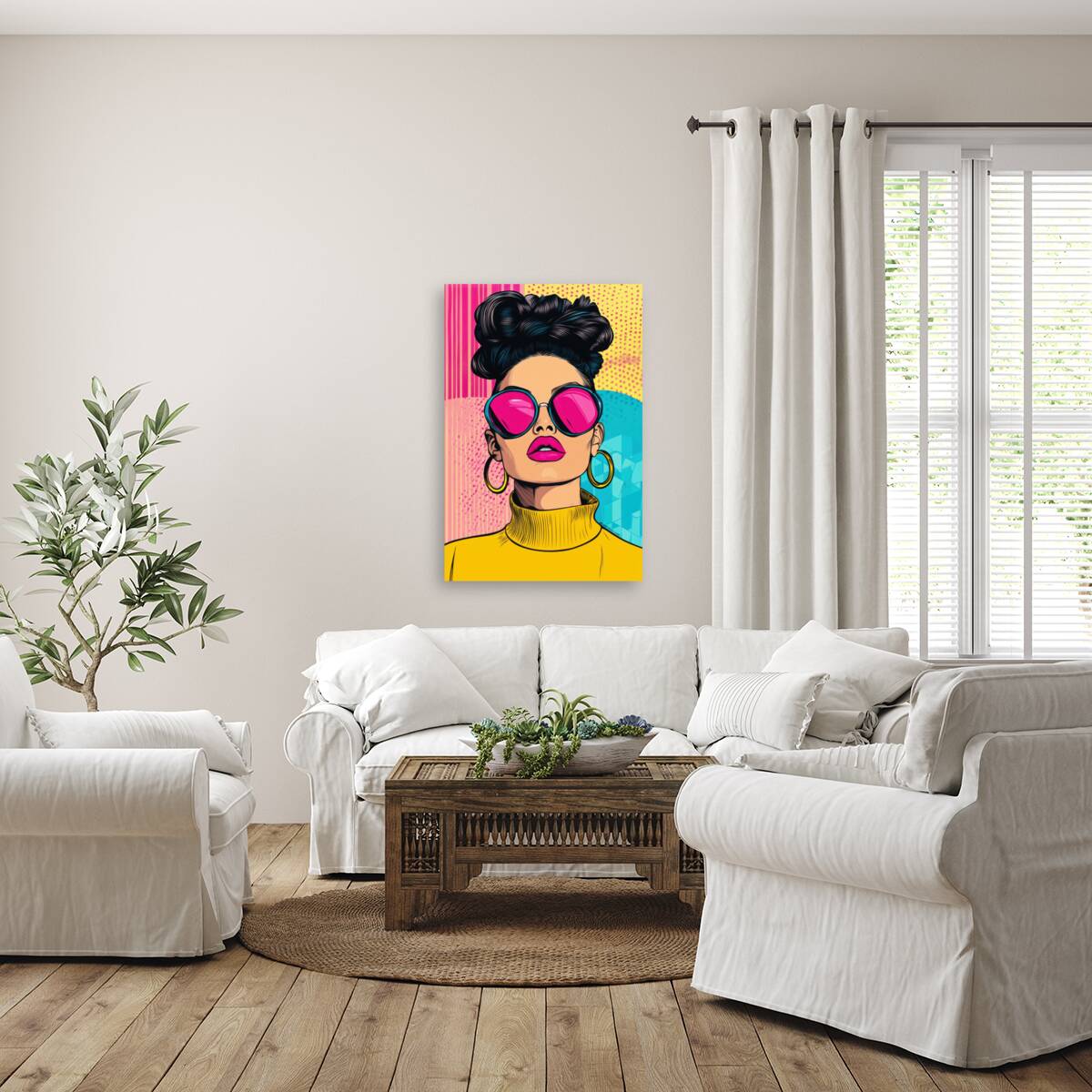 Retro Pop Diva Reproduction