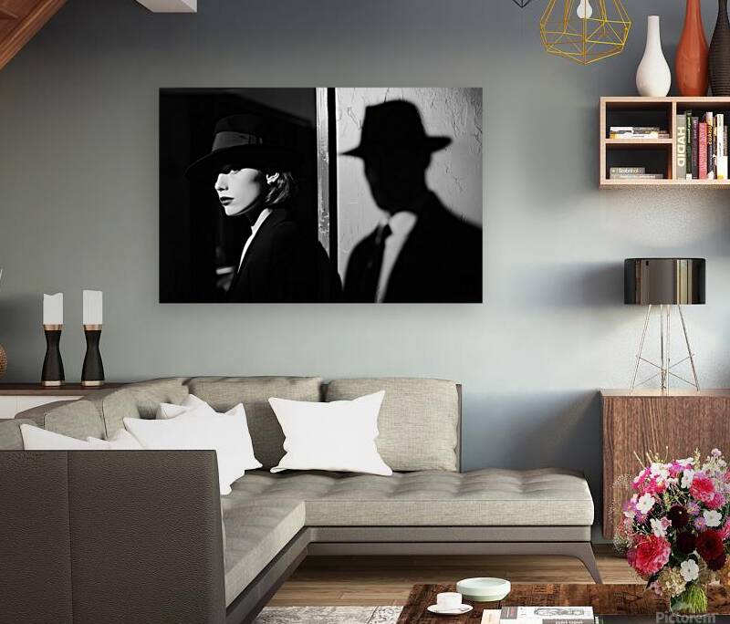 Split Light Split Loyalty - Film  Noir Reproduction