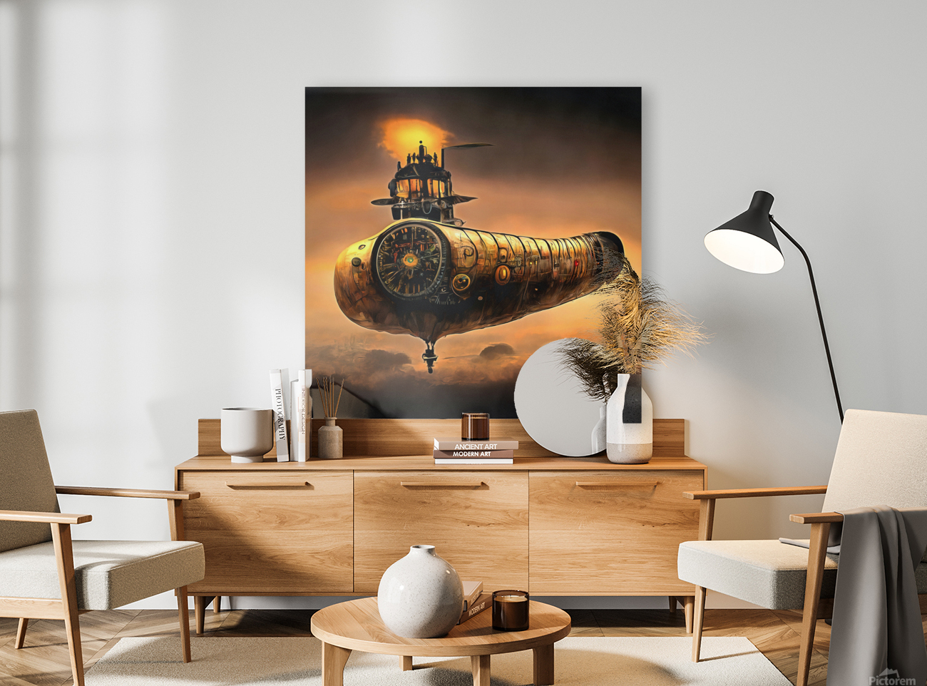 Steampunk Zeppelin 01 Reproduction