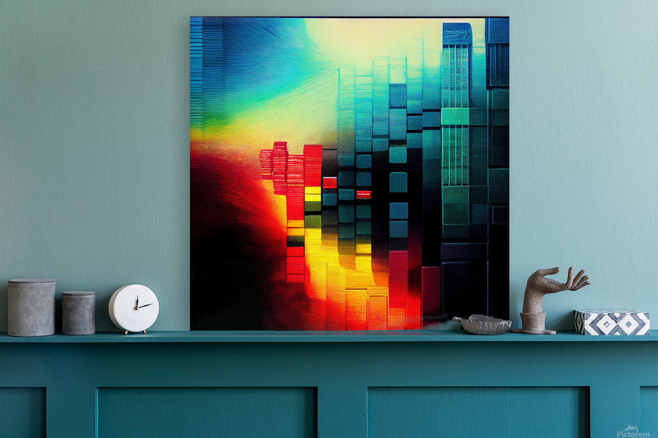 Abstract Digital World 26 Reproduction