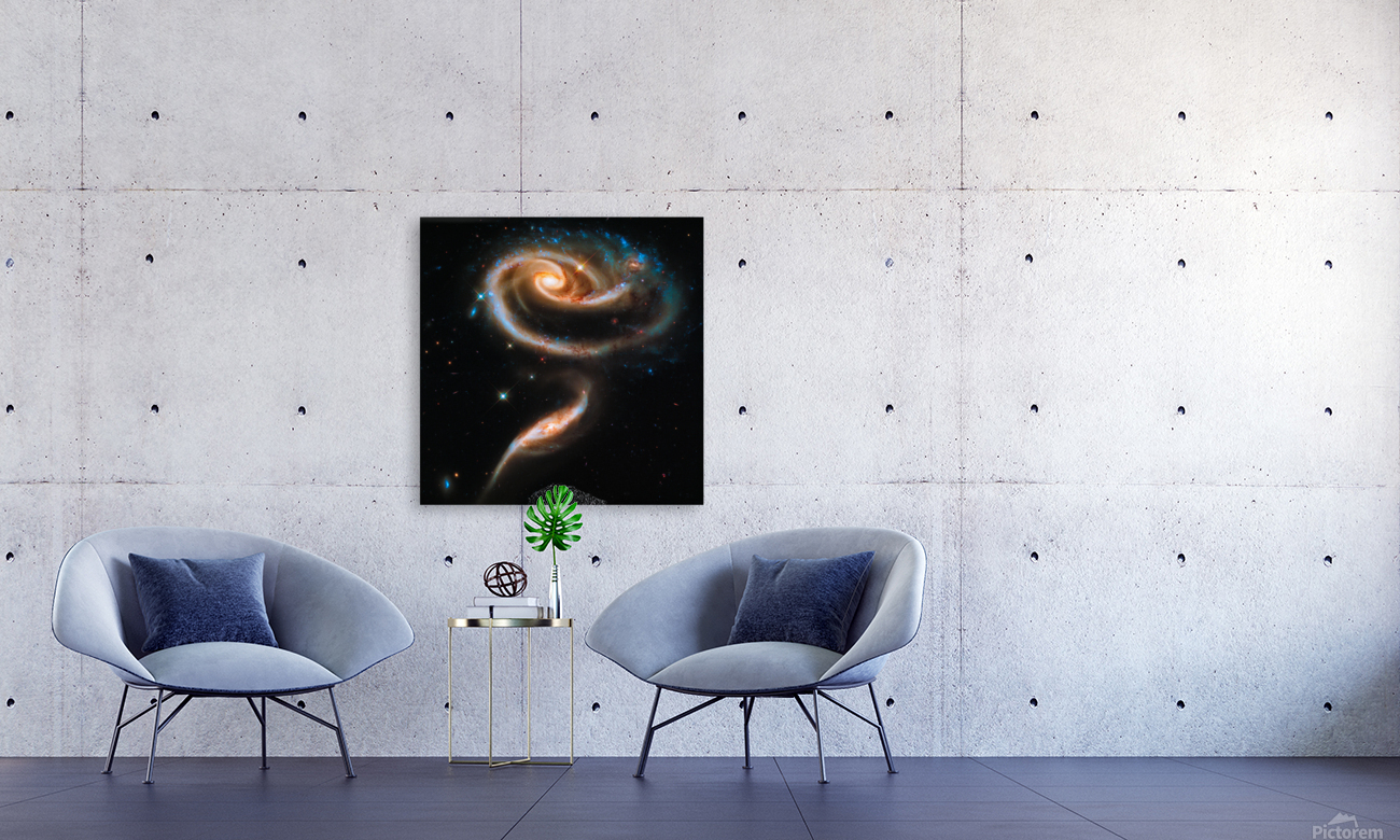 Space image Galaxy rose Reproduction
