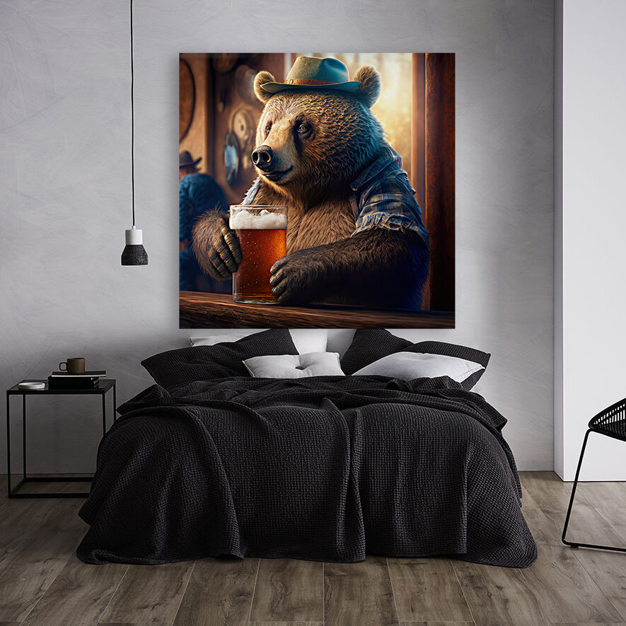 Bear Beer Buddy 02 Reproduction