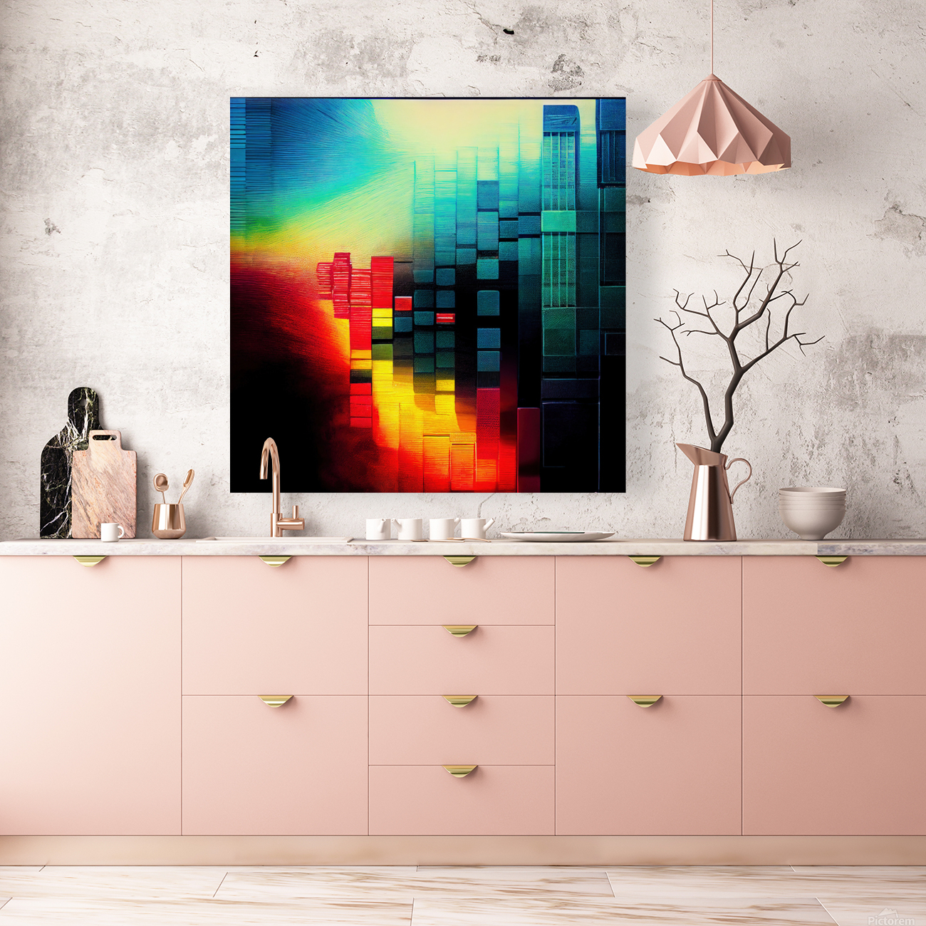 Abstract Digital World 26 Reproduction