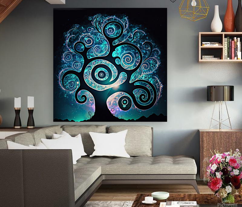 Fractal Tree 55 Reproduction
