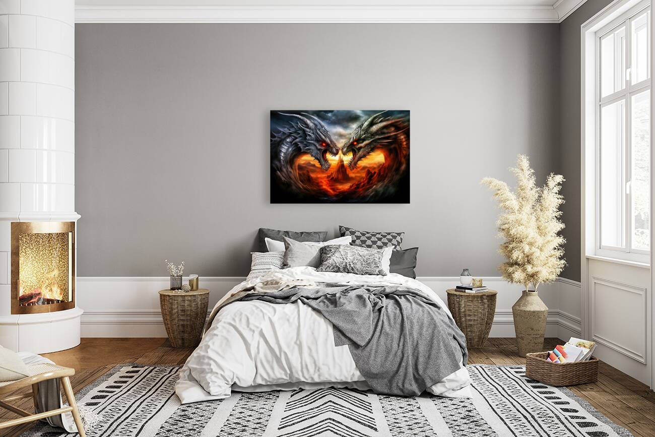 Two Magic Dragons 01 Reproduction