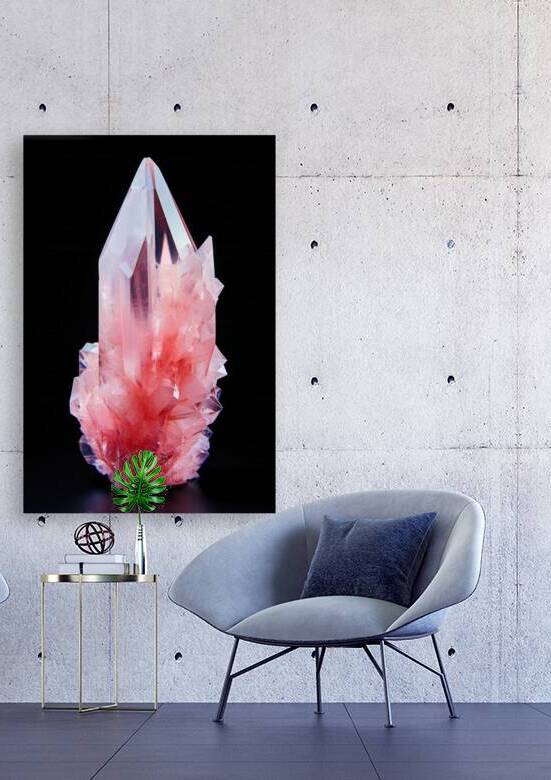 Rose Quartz 02 Healing Crystal by Matthias Hauser