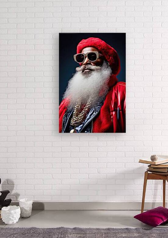 Santa Claus Cool Rapper Style 01 by Matthias Hauser
