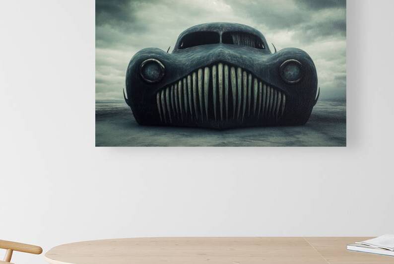 Surreal Horror Car by Matthias Hauser