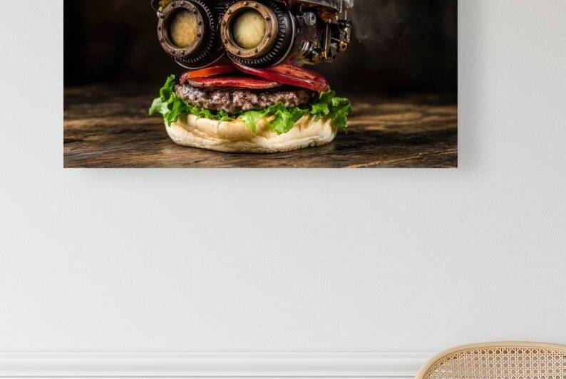 Steampunk Burger 01 by Matthias Hauser