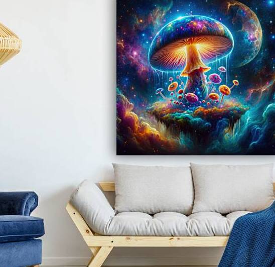 Mushroom in Outer Space 01 by Matthias Hauser