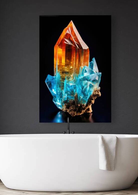 Topaz 03 Healing Crystal by Matthias Hauser