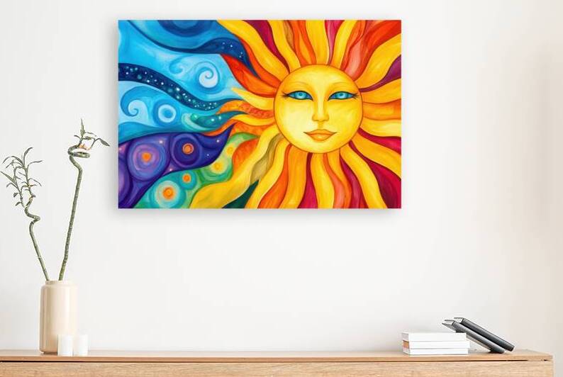 Vibrant Radiant Sun by Matthias Hauser