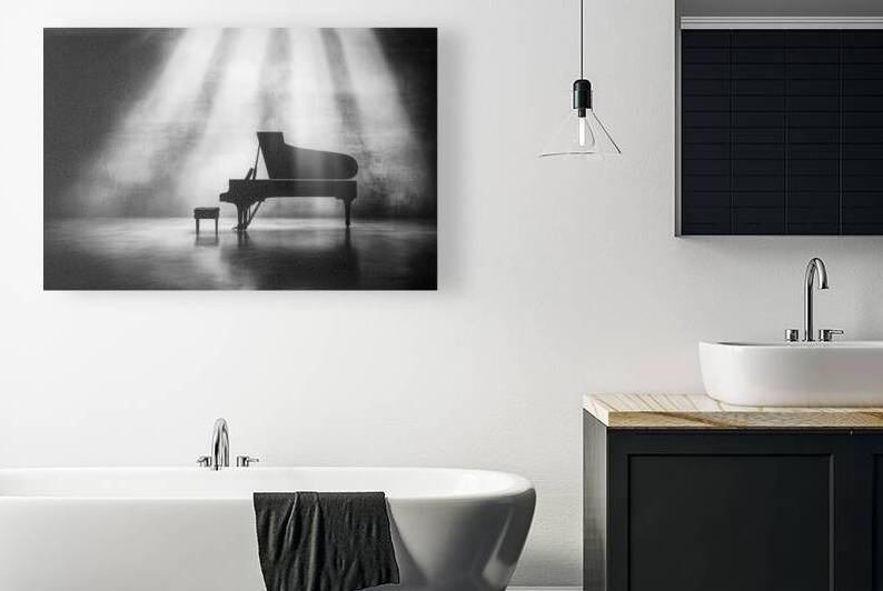 Piano 01 Silent Elegance by Matthias Hauser
