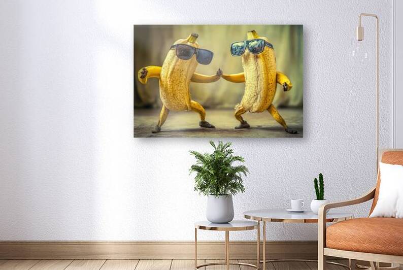 Dynamic Duo - Dancing Bananas by Matthias Hauser