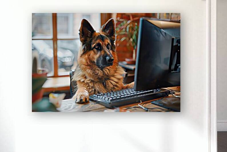 Working like a dog 07 German Shepherd by Matthias Hauser