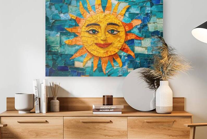 Mosaic Sunburst by Matthias Hauser