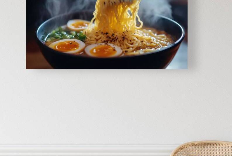Steaming Ramen Delight by Matthias Hauser