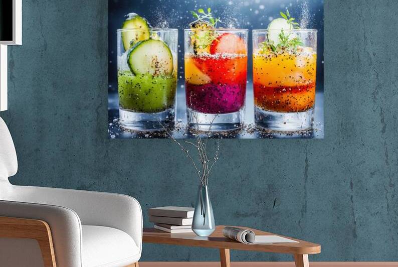 Vibrant Designer Drinks by Matthias Hauser