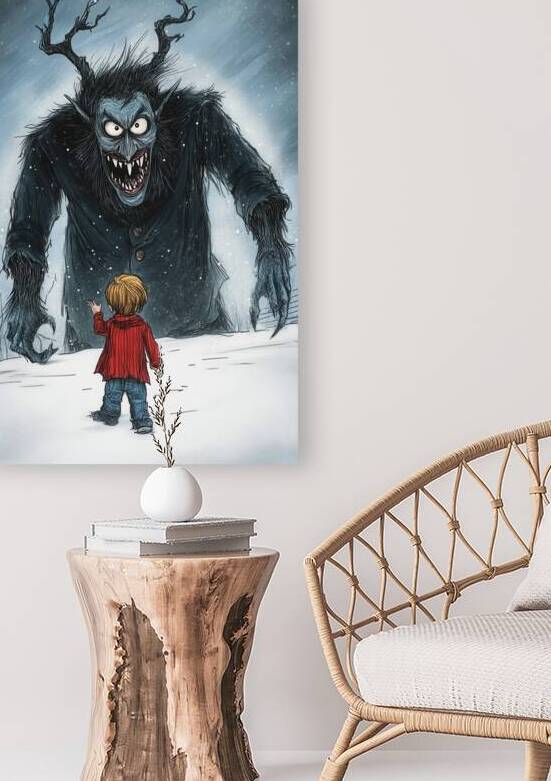 The Encounter with Krampus by Matthias Hauser