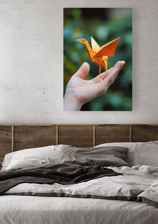 Origami Crane Dreams by Matthias Hauser
