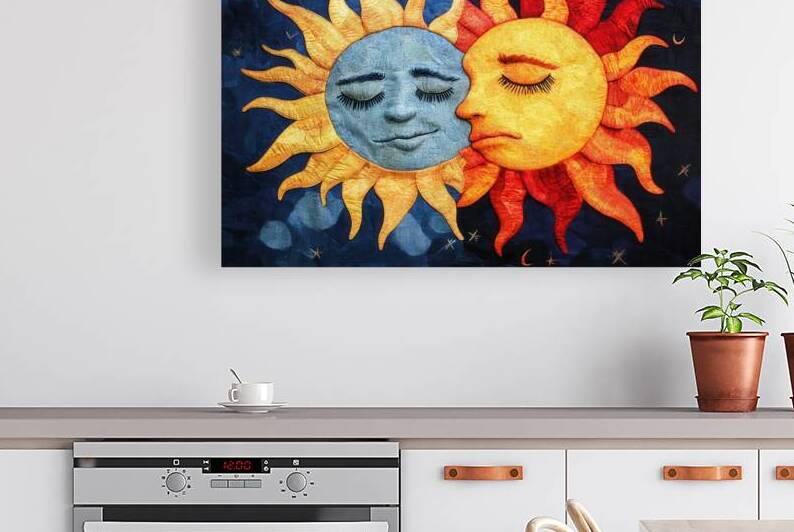 Eternal Embrace of Sun and Moon by Matthias Hauser