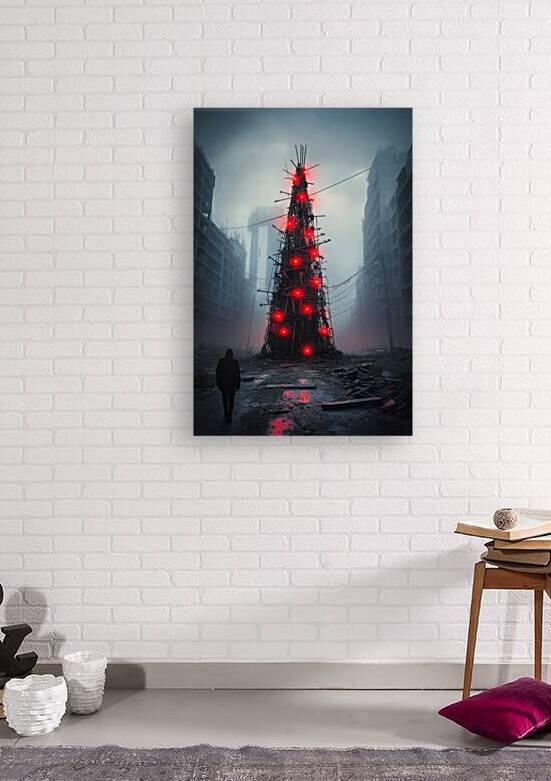 Post-Apocalyptic Christmas Tree 01 by Matthias Hauser