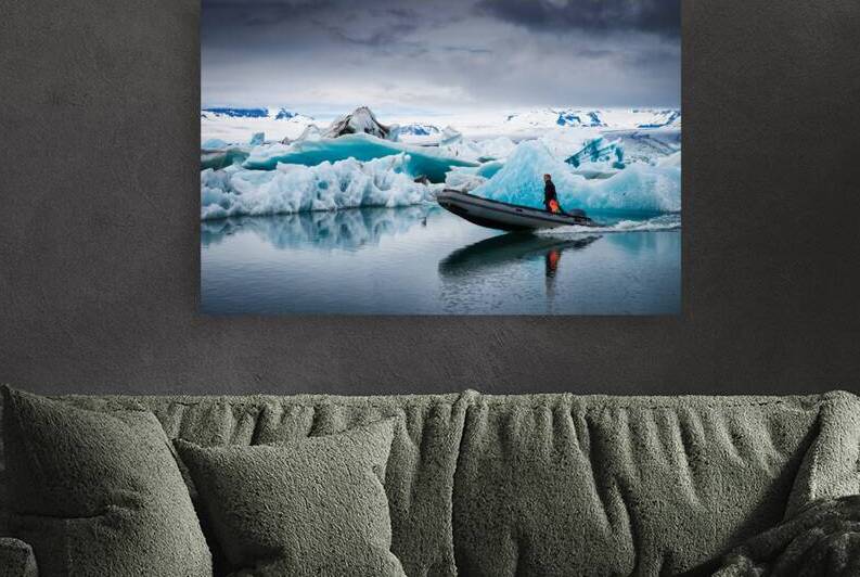 The Explorer - Glacier lagoon in Iceland by Matthias Hauser