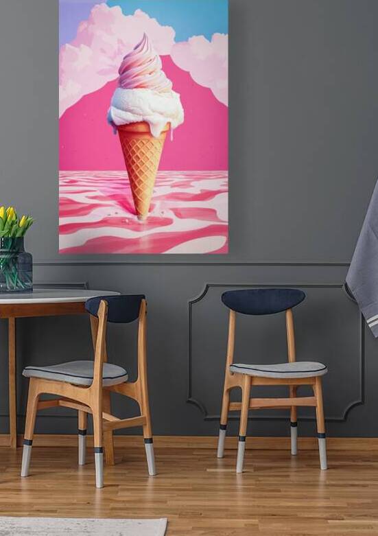 Ice Cream Cone - Pink Summer Dream by Matthias Hauser