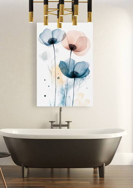 Floral Elegance - Delicate Translucence by Matthias Hauser