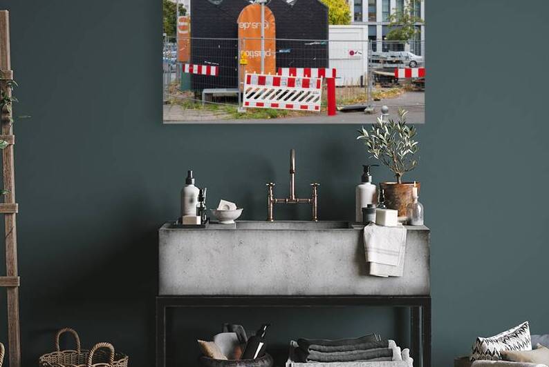 Urban Layers - Berlin Mitte Construction Scene by Matthias Hauser