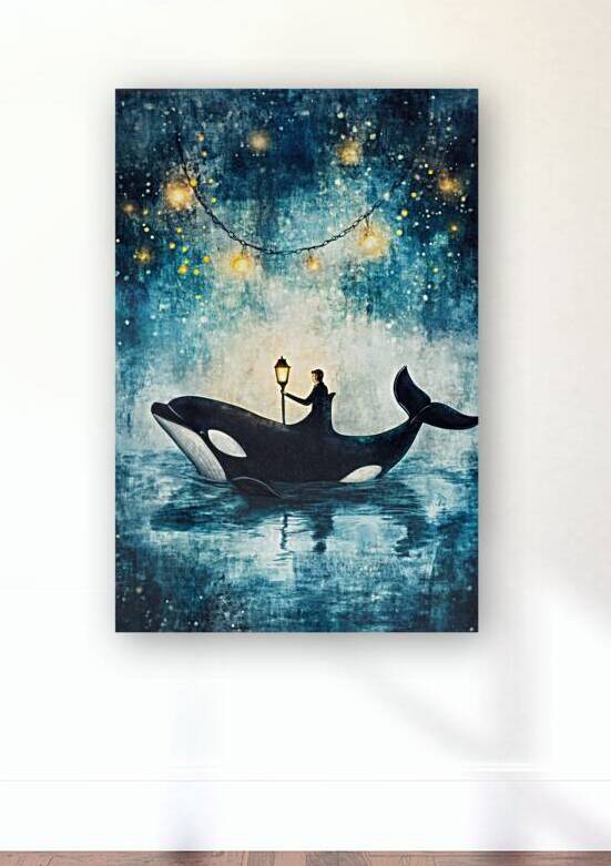 The Lantern Keeper and the Whale by Matthias Hauser