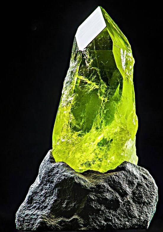 Peridot Gemstone 01 August Birthstone by Matthias Hauser