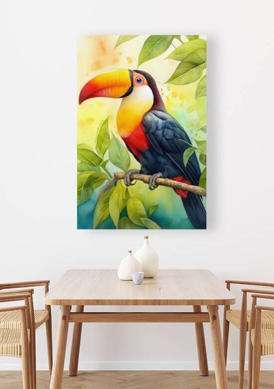 Colorful Toucan 01 by Matthias Hauser