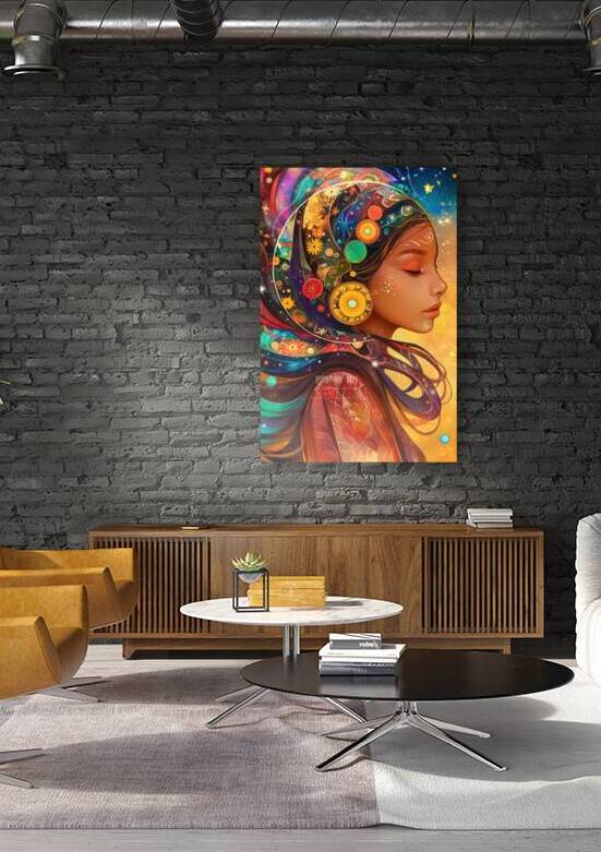 Woman - Cosmic Dreams in Color by Matthias Hauser