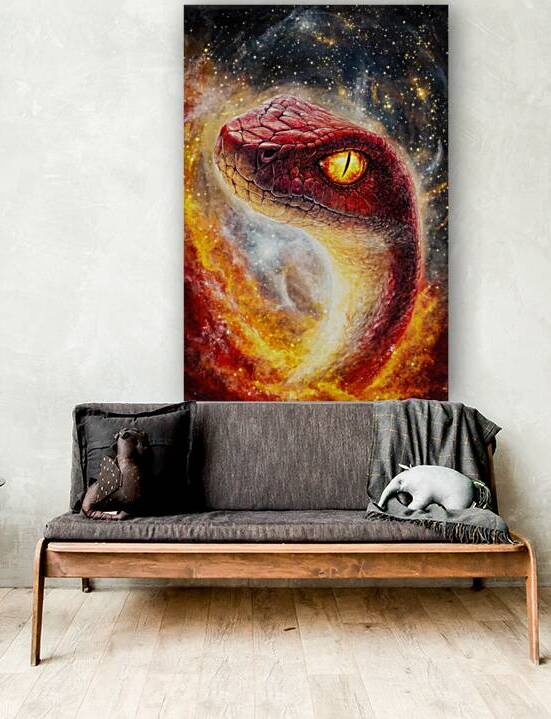 Cosmic Serpent - Guardian of the Stars by Matthias Hauser